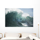 Hawaii, Big powerful wave break Wall Mural