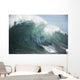Hawaii, Big powerful wave break Wall Mural