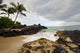 Hawaii, Maui, Makena Cove, Tropical beach and palm trees Wall Mural