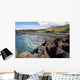 Hawaii, Maui, The remote Keawanaku Beach on the south side of Maui Wall Mural