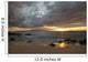 Hawaii, Maui, Makena, Cloudy sunset at Big Beach Wall Mural