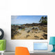 Hawaii, Maui, Makena, Beautiful clear ocean among lava rock Wall Mural