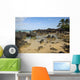 Hawaii, Maui, Makena, Beautiful clear ocean among lava rock Wall Mural