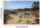 Hawaii, Maui, Makena, Beautiful clear ocean among lava rock Wall Mural