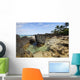 Hawaii, Maui, Makena, Beautiful clear ocean among lava rock Wall Mural