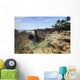 Hawaii, Maui, Makena, Beautiful clear ocean among lava rock Wall Mural