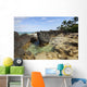 Hawaii, Maui, Makena, Beautiful clear ocean among lava rock Wall Mural