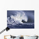 Hawaii, Big powerful wave break Wall Mural