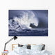 Hawaii, Big powerful wave break Wall Mural