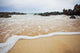 Hawaii, Maui, Makena, A closeup of the ocean over sand Wall Mural