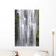 Hawaii, Maui, A waterfall in Kipahulu with lush foliage Wall Mural