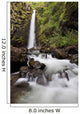 Hawaii, Maui, Kaupo, A sunny view of Alalele Falls Wall Mural