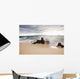 Hawaii, Maui, Surf crashes onto Big Beach Wall Mural