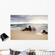 Hawaii, Maui, Surf crashes onto Big Beach Wall Mural