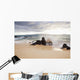Hawaii, Maui, Surf crashes onto Big Beach Wall Mural