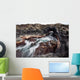 Hawaii, Maui, Makena, Ocean water moving through a lava tube Wall Mural