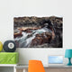 Hawaii, Maui, Makena, Ocean water moving through a lava tube Wall Mural