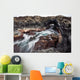Hawaii, Maui, Makena, Ocean water moving through a lava tube Wall Mural