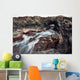 Hawaii, Maui, Makena, Ocean water moving through a lava tube Wall Mural