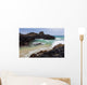 Hawaii, Maui, Makena, Ocean wave on rocky coastline Wall Mural