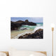 Hawaii, Maui, Makena, Ocean wave on rocky coastline Wall Mural