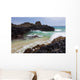 Hawaii, Maui, Makena, Ocean wave on rocky coastline Wall Mural