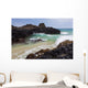 Hawaii, Maui, Makena, Ocean wave on rocky coastline Wall Mural