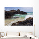 Hawaii, Maui, Makena, Ocean wave on rocky coastline Wall Mural