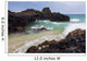 Hawaii, Maui, Makena, Ocean wave on rocky coastline Wall Mural