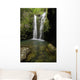 Waterfall and pond Wall Mural