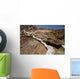 Hawaii, Lanai, Shipwreck Beach, Kaiolohia, Driftwood on Beach Wall Mural