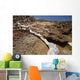 Hawaii, Lanai, Shipwreck Beach, Kaiolohia, Driftwood on Beach Wall Mural