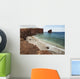 Hawaii, Lanai, Hulopoe Bay and Puu Pehe, or Sweetheart Rock Wall Mural