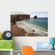 Hawaii, Lanai, Hulopoe Bay and Puu Pehe, or Sweetheart Rock Wall Mural