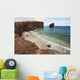Hawaii, Lanai, Hulopoe Bay and Puu Pehe, or Sweetheart Rock Wall Mural