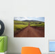 Hawaii, Lanai, The long red dirt road of Munrow Trail Wall Mural