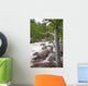 Colorado, Rocky Mountains, A raging river with lush foliage Wall Mural