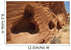 Nevada, Las Vegas, Desert scenery and red rock formations Wall Mural