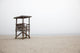 Abandoned lifeguard station on beach Wall Mural