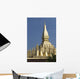 Architectural detail of a golden rooftop Wall Mural