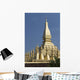 Architectural detail of a golden rooftop Wall Mural