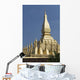 Architectural detail of a golden rooftop Wall Mural
