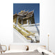 Architectural detail of dragpns along side of building Wall Mural