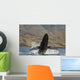 Propelling its body from the ocean Wall Mural