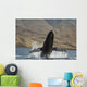 Propelling its body from the ocean Wall Mural