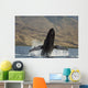 Propelling its body from the ocean Wall Mural