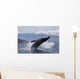 Propelling its body from the ocean Wall Mural