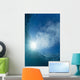 Sunlight streaming through the surface of the Pacific Ocean Wall Mural