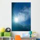 Sunlight streaming through the surface of the Pacific Ocean Wall Mural