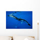 Hawaii, An underwater view of the tail of a humpback whale Wall Mural